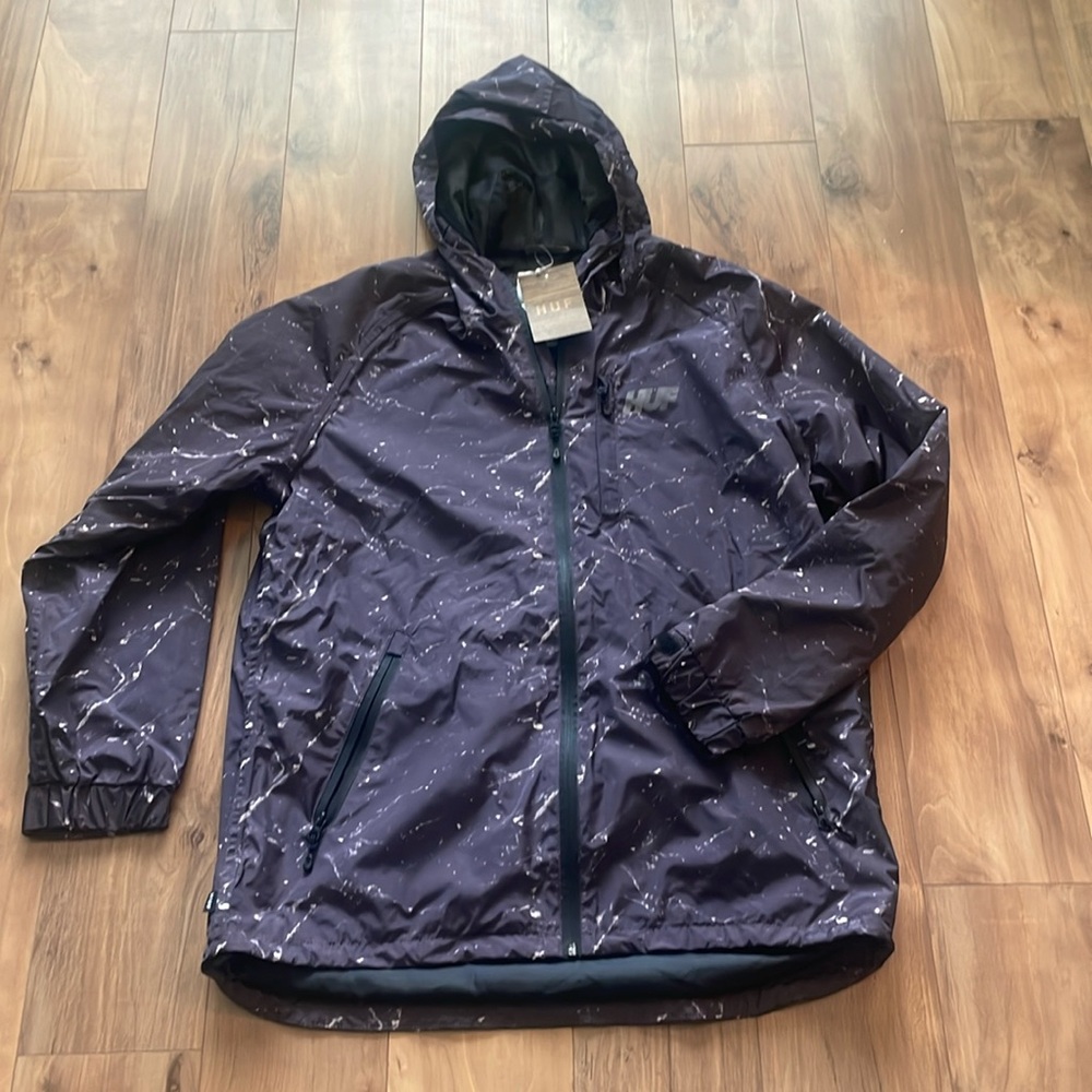 Men’s Huf Windbreaker.  New with tags. XXL